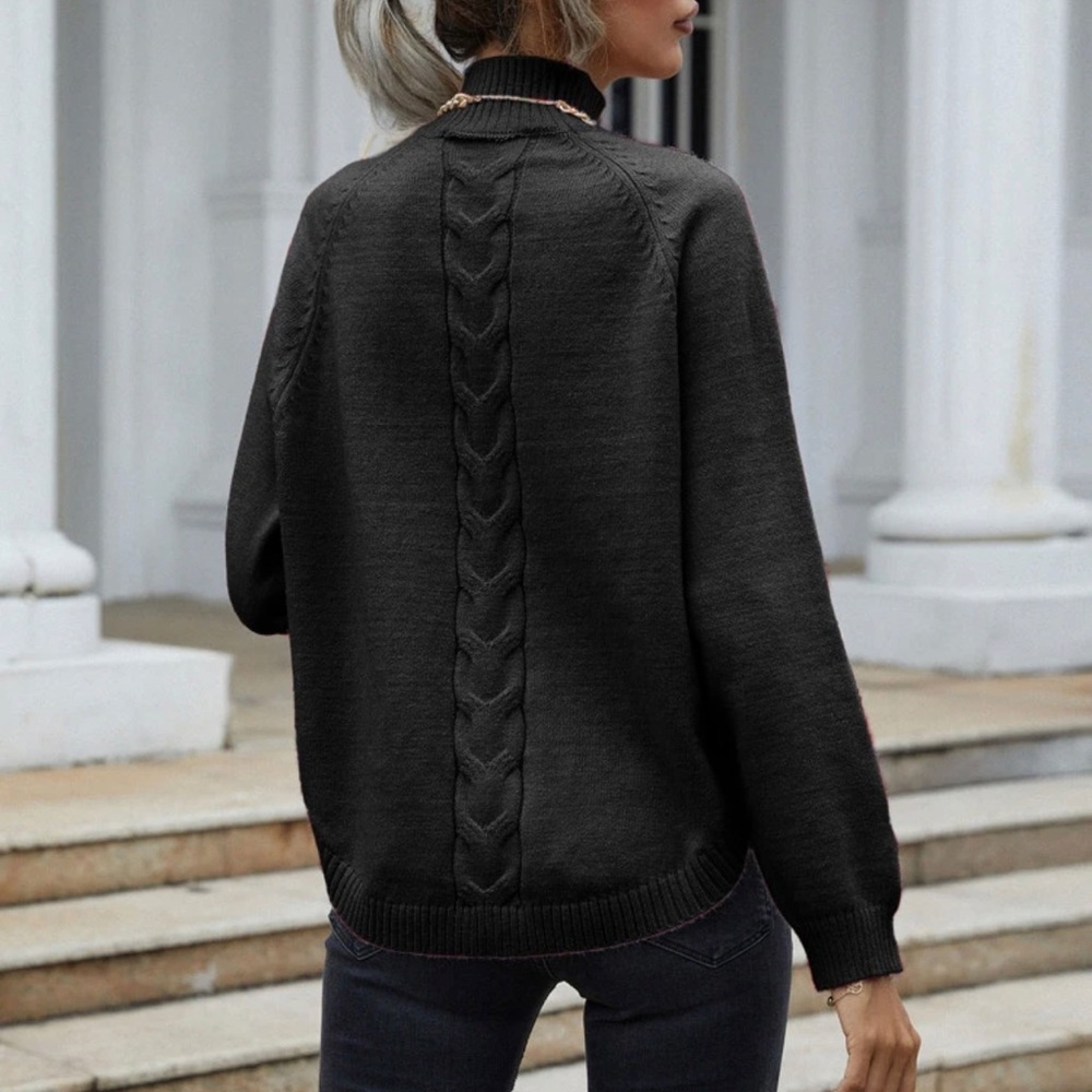 Comfy High Neck Sweater